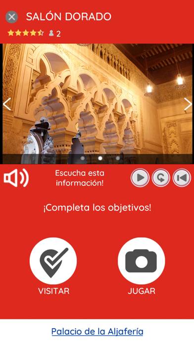 Palacio Aljafería App screenshot