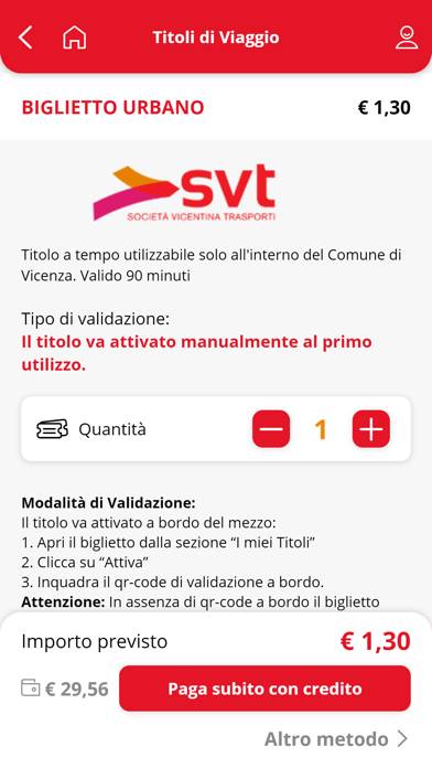 Svt Vicenza Schermata dell'app