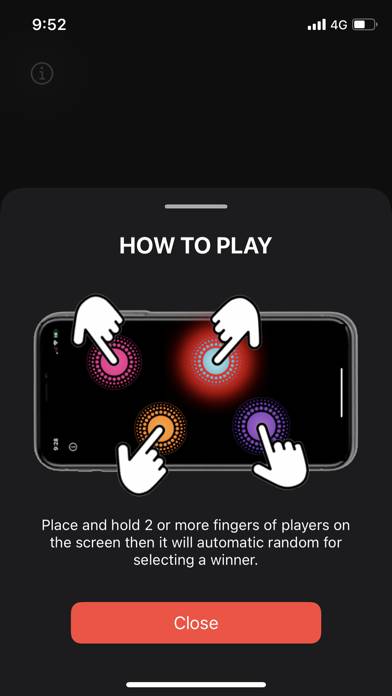 Finger Picker Captura de pantalla de la aplicación #1