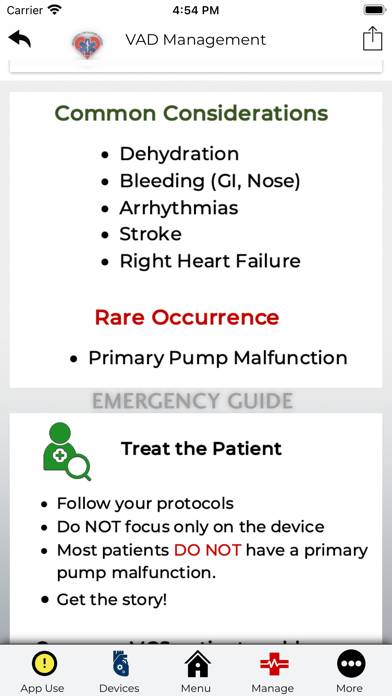 MCS Emergency Guides Capture d'écran de l'application #5