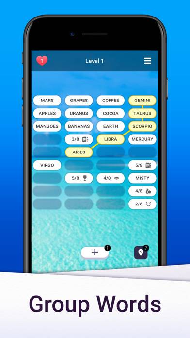 Associations: Word Puzzle Game screenshot #1