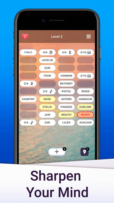 Associations: Word Puzzle Game screenshot #2