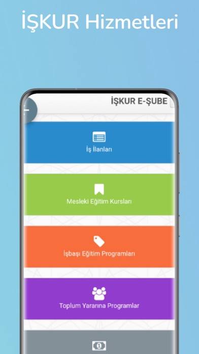 İŞKUR E-Şube App screenshot #3
