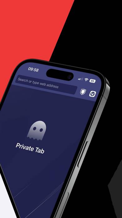 Vivaldi Kraftfull Webbläsare App skärmdump