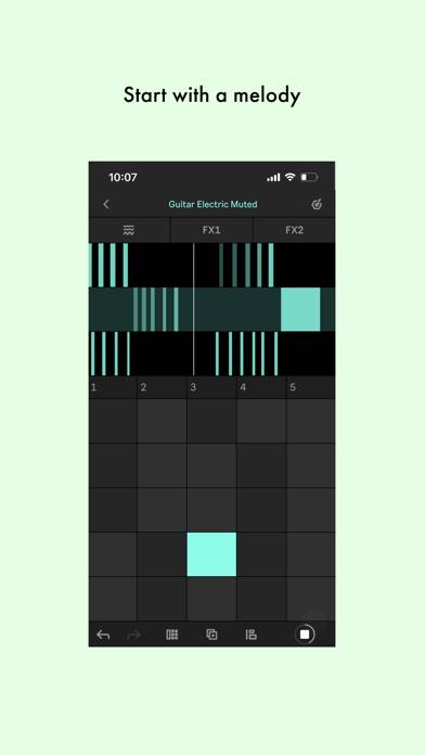 Ableton Note Schermata dell'app #2