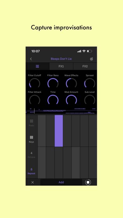 Ableton Note Capture d'écran de l'application #4