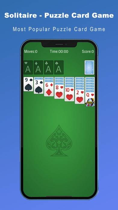 Solitaire game screenshot