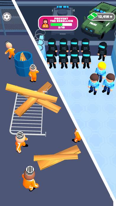 Police Station IDLE schermata del gioco