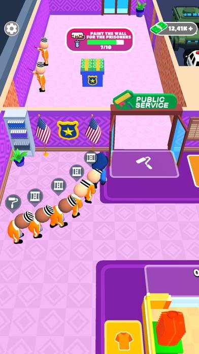 Police Station IDLE schermata del gioco