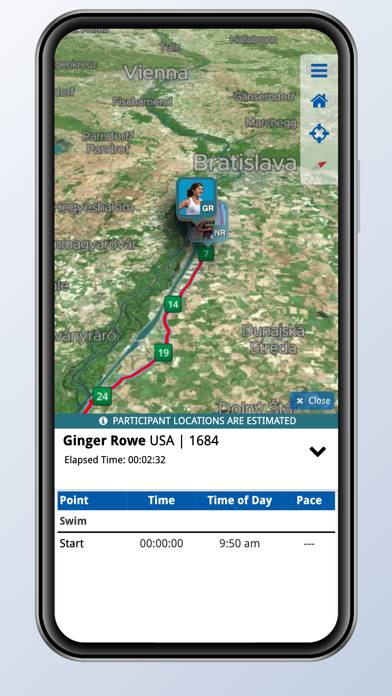 PTO Athlete Tracker Schermata dell'app #4
