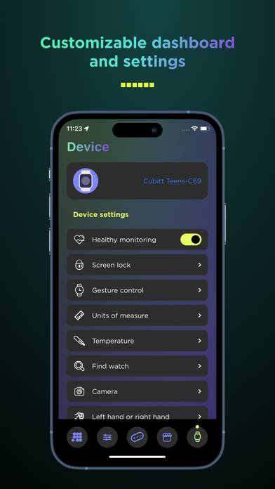 Cubitt Jr plus Teens App screenshot