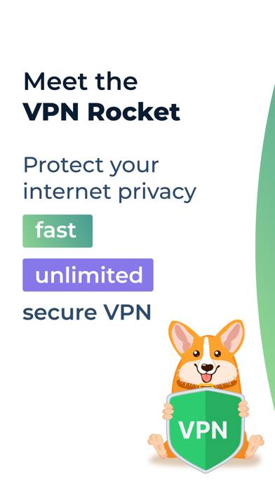 VPN Rocket Скриншот приложения #1