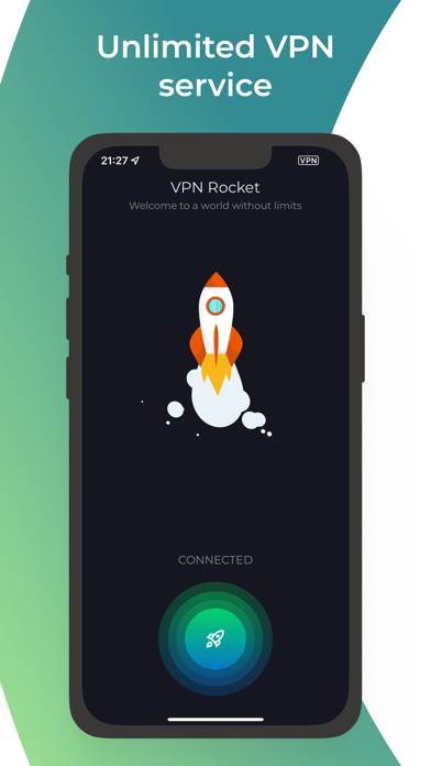 VPN Rocket App screenshot