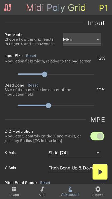 Midi Poly Grid App-Screenshot #4