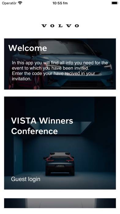 Volvo Event screenshot