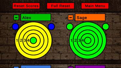 Axe Throwing Score Captura de pantalla de la aplicación