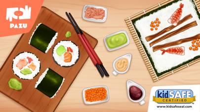 Sushi Maker Kids Cooking Games App screenshot #4