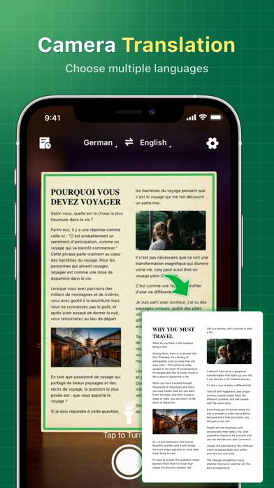 QR Reader & Photo Translate App screenshot #3
