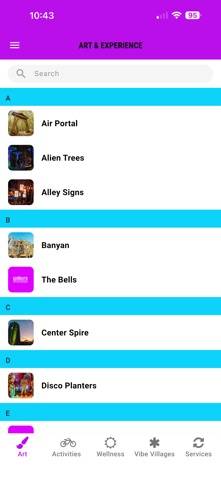 Elements Music & Arts Festival App screenshot