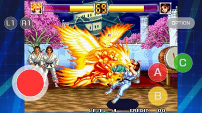 World Heroes 2 Jet Aca Neogeo game screenshot