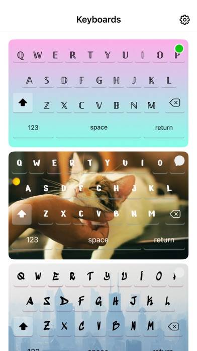 Font, Keyboard Skin for iPhone Capture d'écran de l'application #4