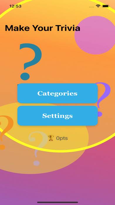 Make Your Own Trivia App screenshot #1