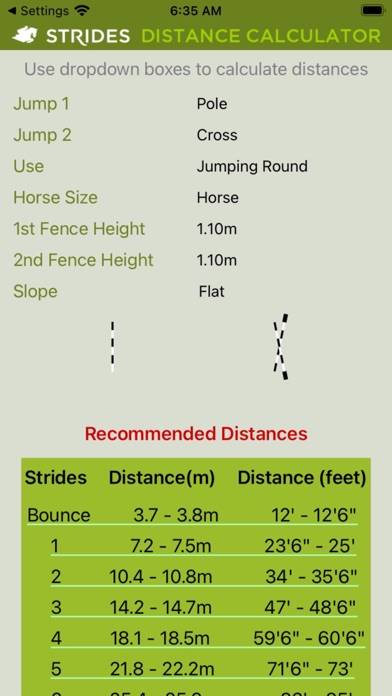 Strides Distance Calculator App-Screenshot #5