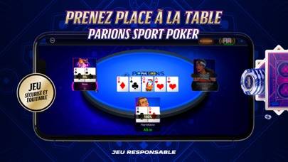 Parions Sport Poker En Ligne Capture d'écran de l'application #1