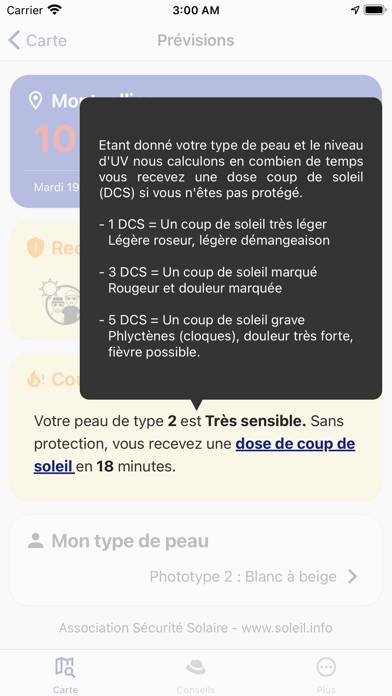 Météo UV App screenshot #3