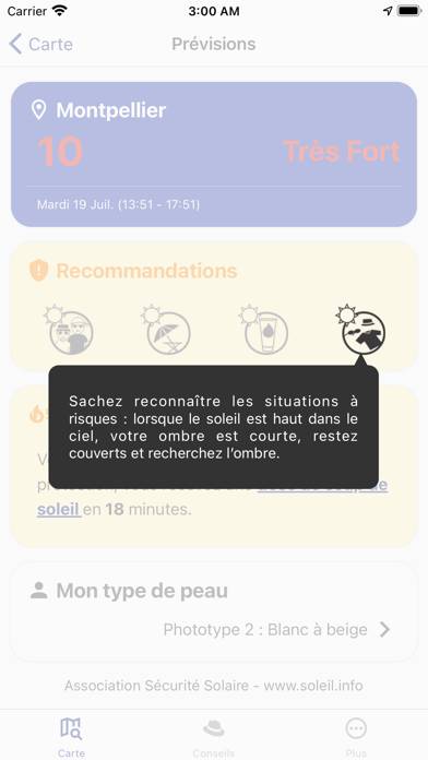 Météo UV App screenshot #4