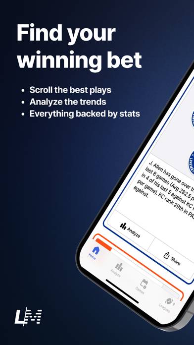 Linemate: Find Your Next Bet App screenshot #1