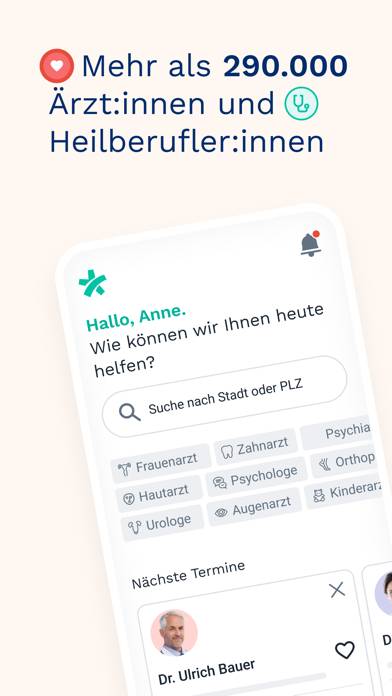 Jameda: Ärzte finden & buchen App-Screenshot #1