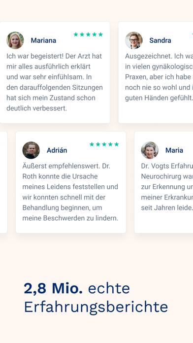 Jameda: Ärzte finden & buchen App-Screenshot #3
