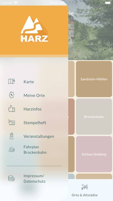 Abenteuer Harz App-Screenshot #1
