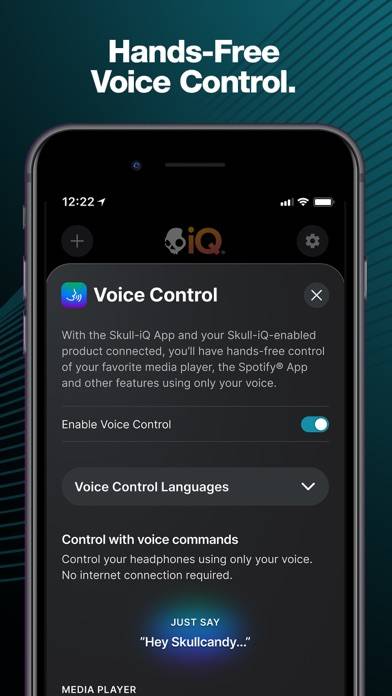 Skull-iQ App-Screenshot