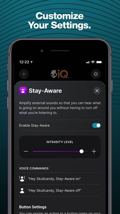 Skull-iQ App-Screenshot