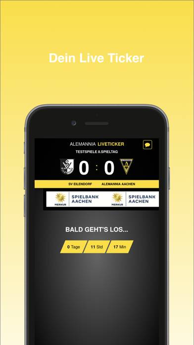 Alemannia Aachen App-Screenshot #1