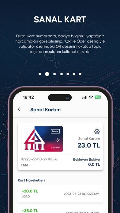 İzmirim Kart App screenshot