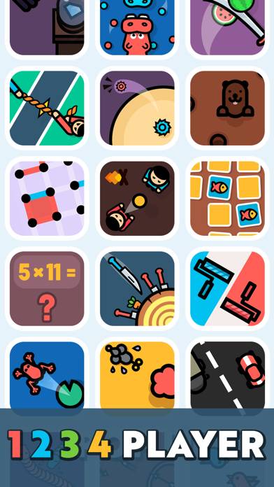 1 2 3 4 Player Games Schermata dell'app #1