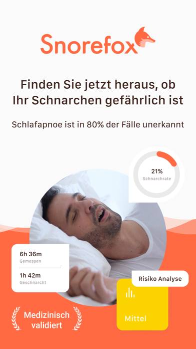 Snorefox - Schlafapnoe-Check