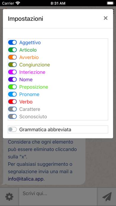 Italica Schermata dell'app #2