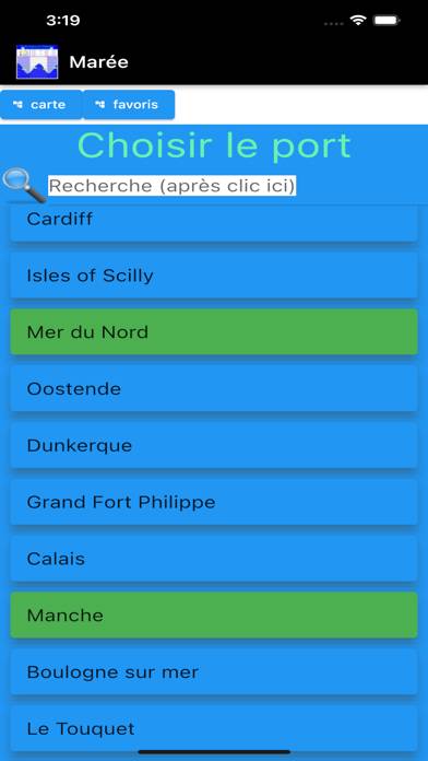 Marées App-Screenshot #3