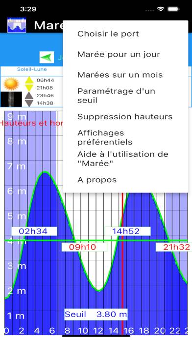 Marées App screenshot #4