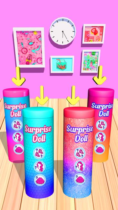 Color Reveal Doll Games App screenshot #1