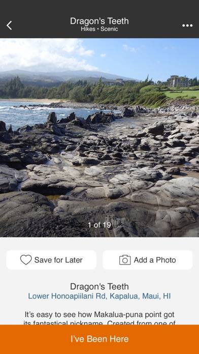 Maui Offline Island Guide App screenshot