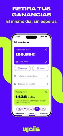 Waiis Captura de pantalla de la aplicación