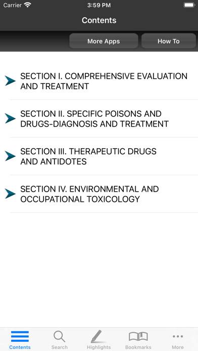 Poisoning and Drug Overdose 8E App-Screenshot