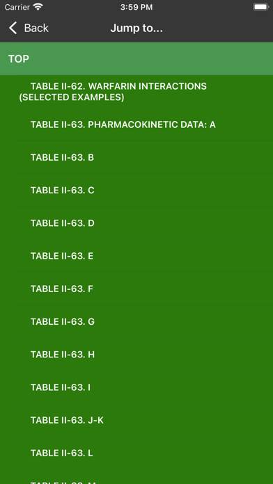 Poisoning and Drug Overdose 8E App-Screenshot