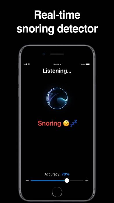 Snore Alarm App screenshot #2