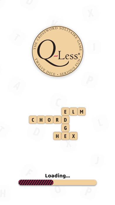 Q-Less Crossword Solitaire App screenshot #1